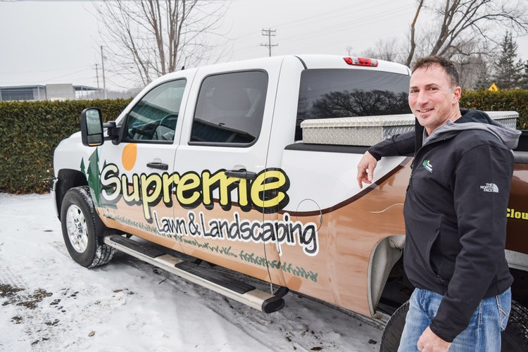 brian with supreme lawn and landscaping | supreme lawn & landscaping | st. cloud mn | central mn