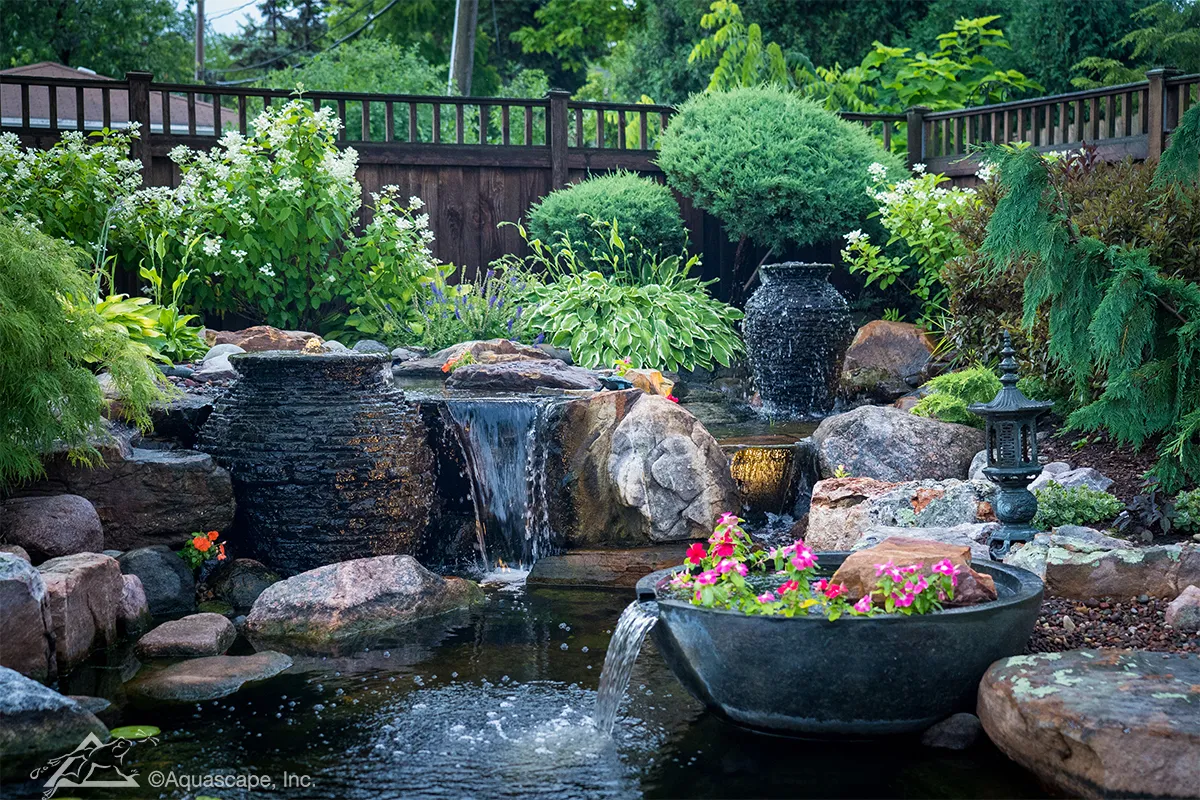 water features | supreme lawn & landscaping | st. cloud mn | central mn