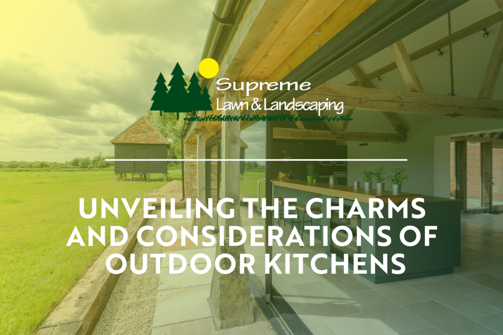 supreme lawn and landscaping | custom outdoor kitchens