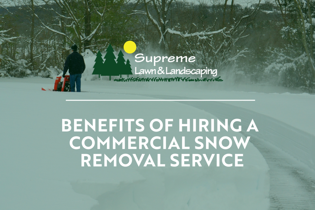 supreme lawn and landscaping | commercial snow removal services near me