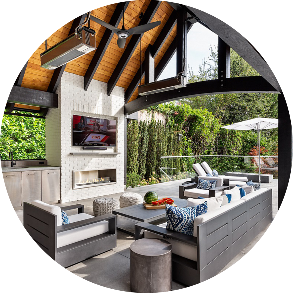 Outdoor Room Decor - Pictures of Beautiful Outdoor Living Rooms and Kitchens