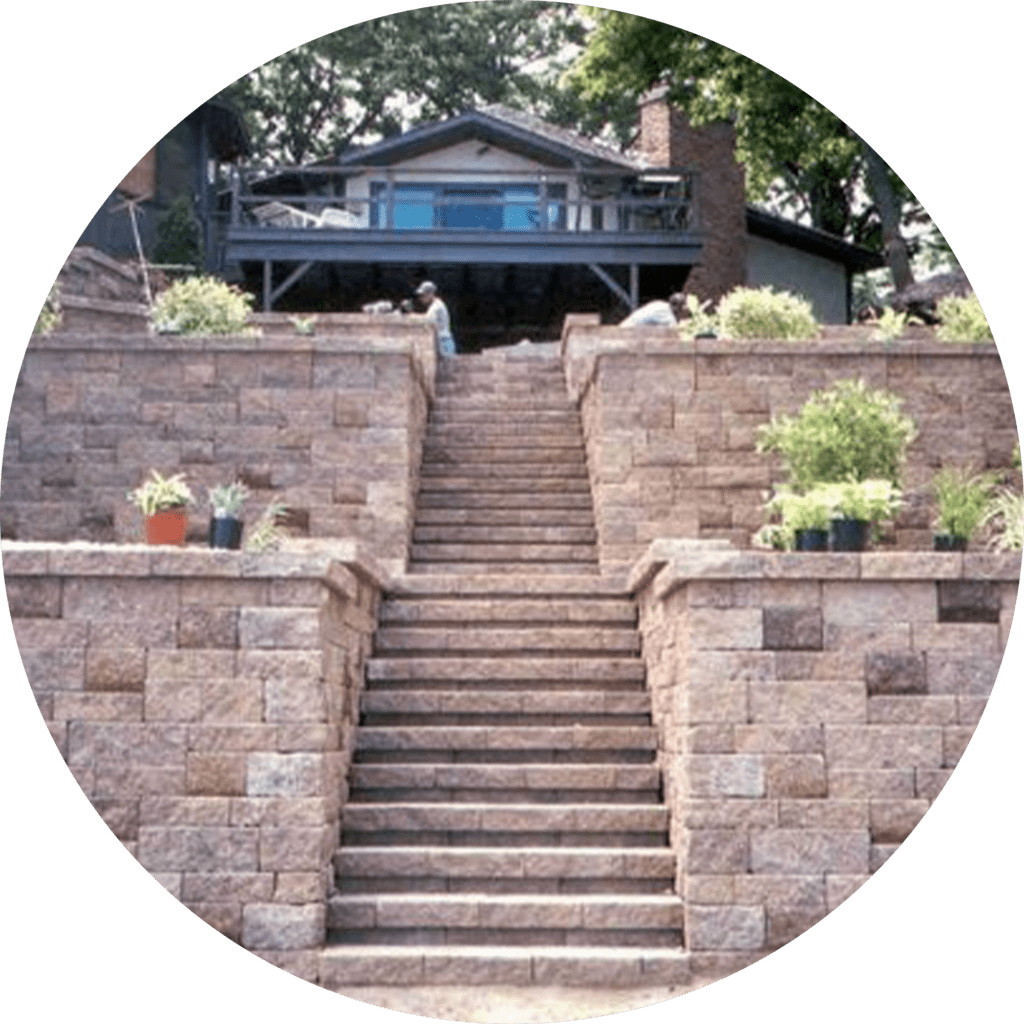 retaining walls| supreme lawn & landscaping | st. cloud mn | central mn