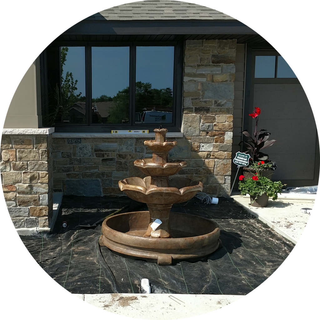 water features | supreme lawn & landscaping | st. cloud mn | central mn