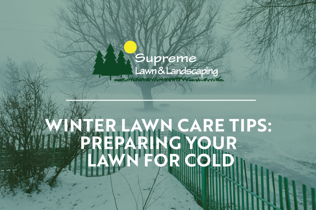 supreme lawn and landscaping | prepare my lawn for snow