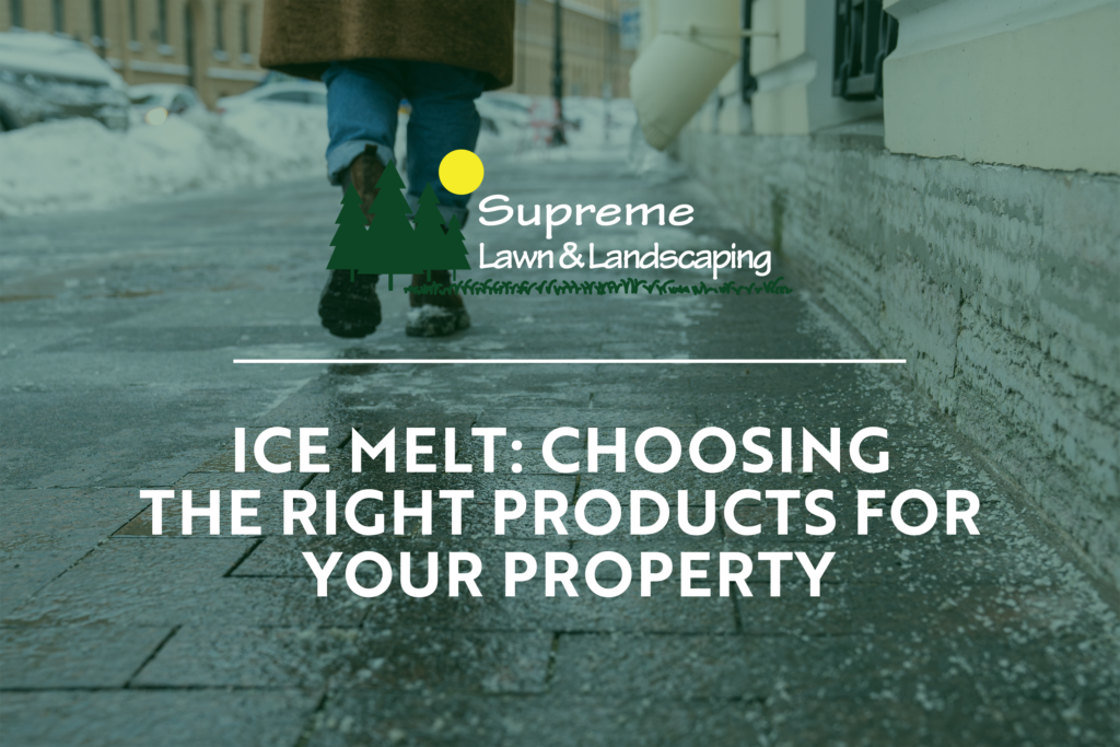 supreme lawn and landscaping | ice melt