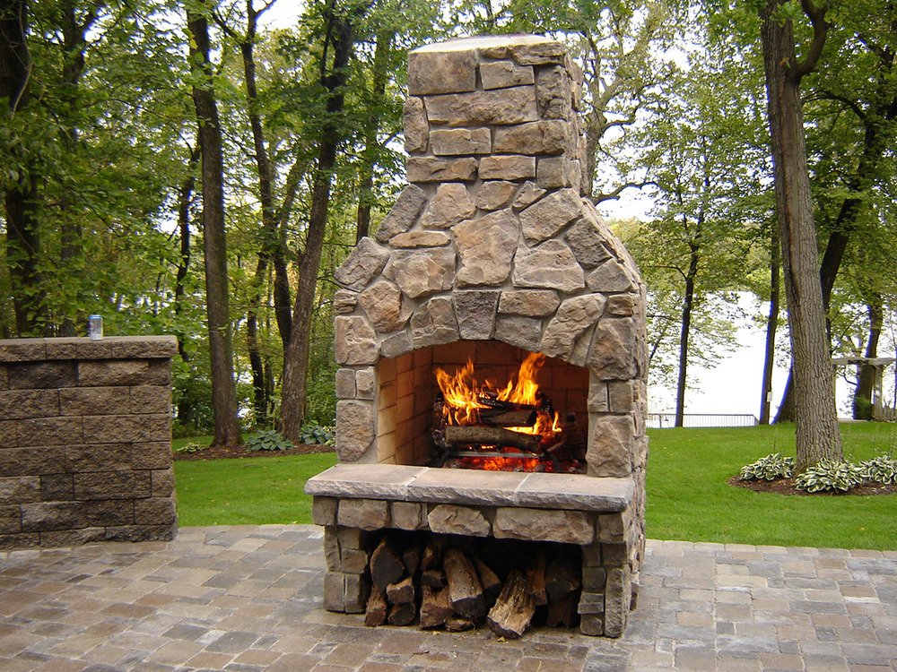 supreme lawn & landscaping | st. cloud mn | central mn modern landscaping design custom outdoor fireplace