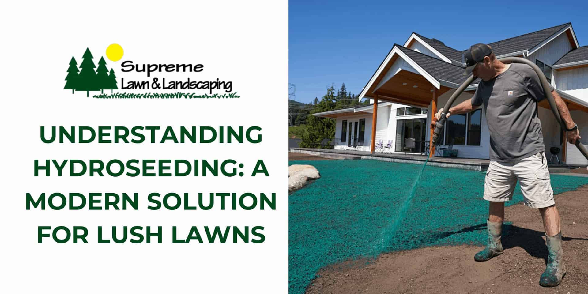 Thinking About Hydroseeding Your Lawn? Here's What To Know